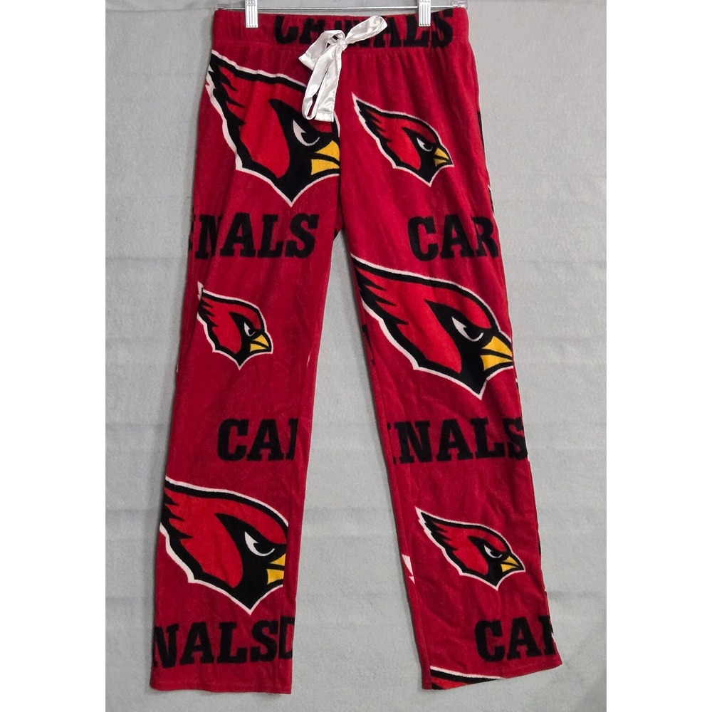 NFL‎ Team Apparel Arizona Cardinals Women's Small Fleece Pajama Pants Red